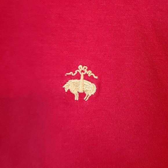 (963) Brooks Brothers 348 Original Men's Classic Polo Shirt, Size: XL Color: Red - Picture 7 of 12